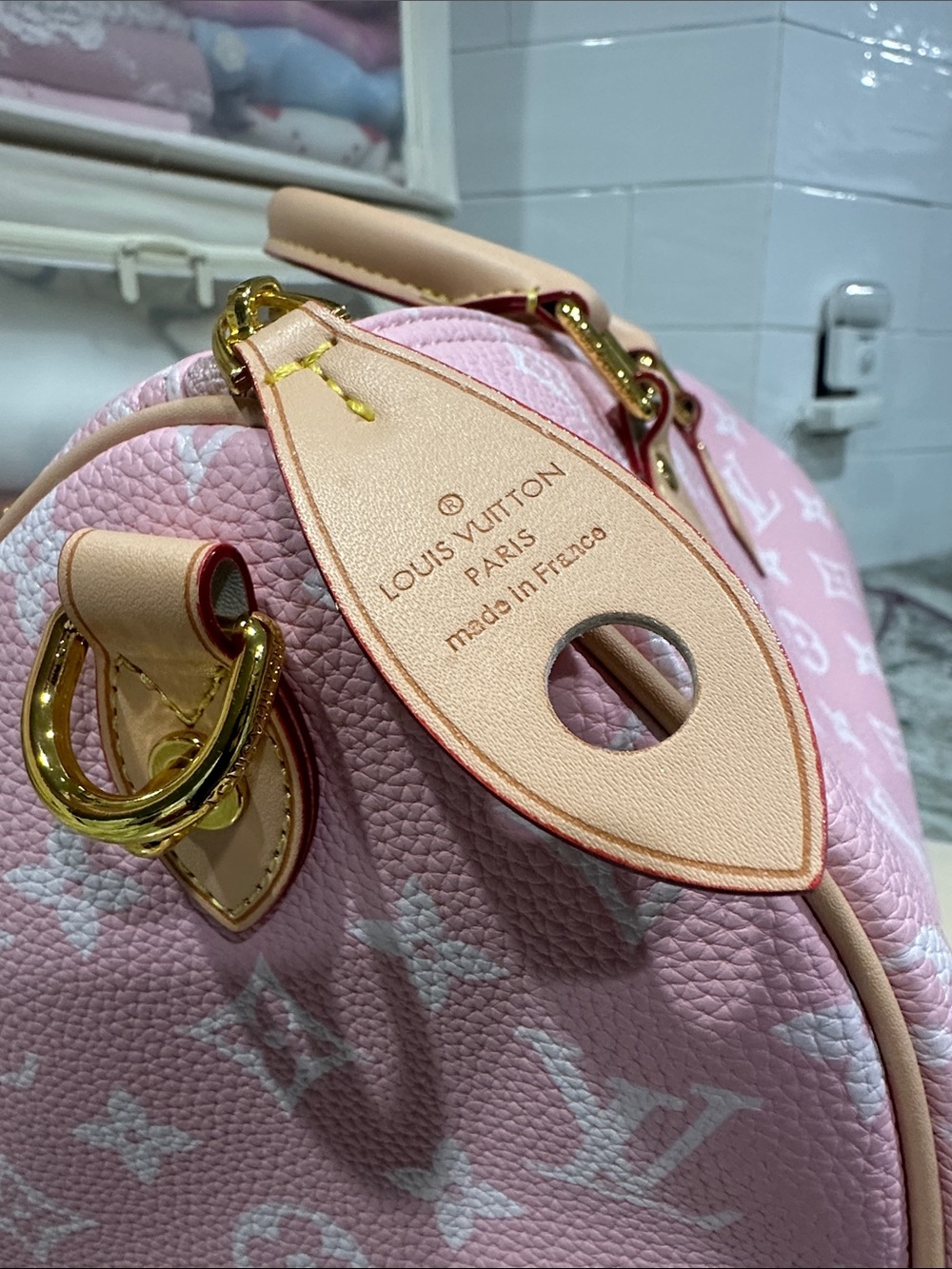 UNBRANDED Baby Pink Monogram size 30 Handbag. It’s beautiful - Picture 10 of 15
